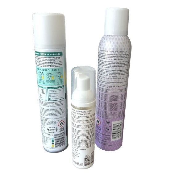 Hair Care DRY SHAMPOO Bundle of 3 Saints & Sinners Batiste & Innersense Refresh - Picture 4 of 5